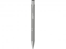 Ручка металлическая шариковая C1 софт-тач, серый
