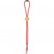 Шнурок для бейджа Tube Wood, красный 