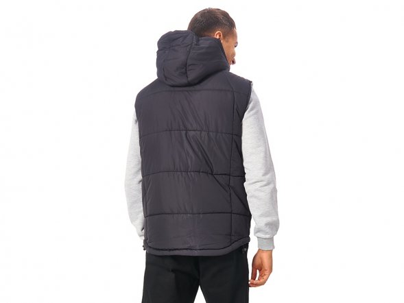 Жилет Vigour мужской, черный/стальной 