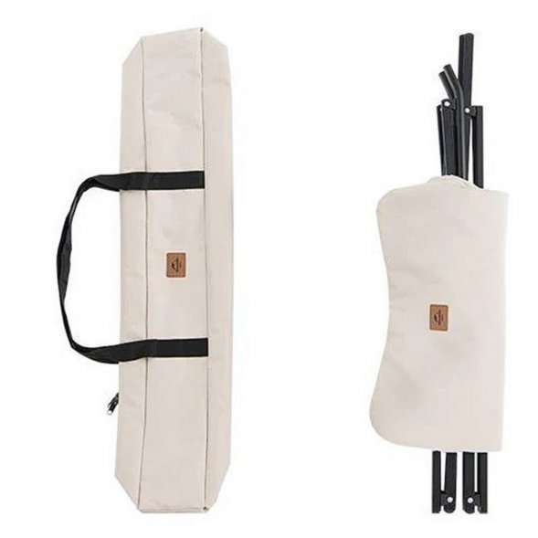 Кресло складное Armrest, бежевое 