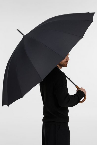 Зонт-трость Big Boss, черный 