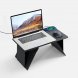 Складной стол для ноутбука с беспроводной зарядкой Kickstand Table, серый 