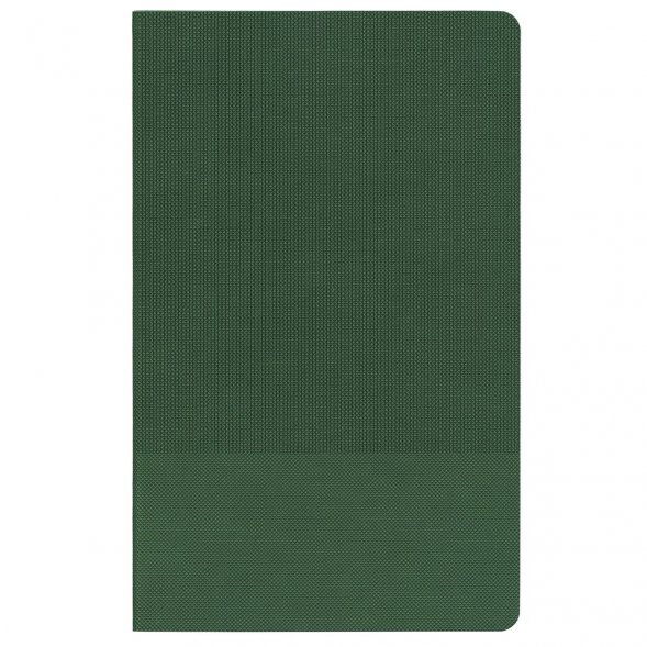 Ежедневник Knit, недатированный, зеленый 
