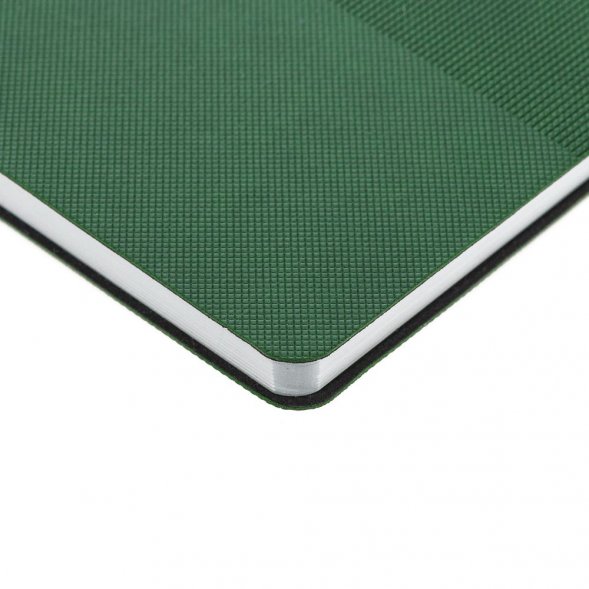 Ежедневник Knit, недатированный, зеленый 