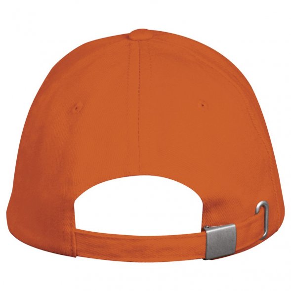 Бейсболка Long Beach, оранжевая 