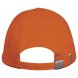 Бейсболка Long Beach, оранжевая 