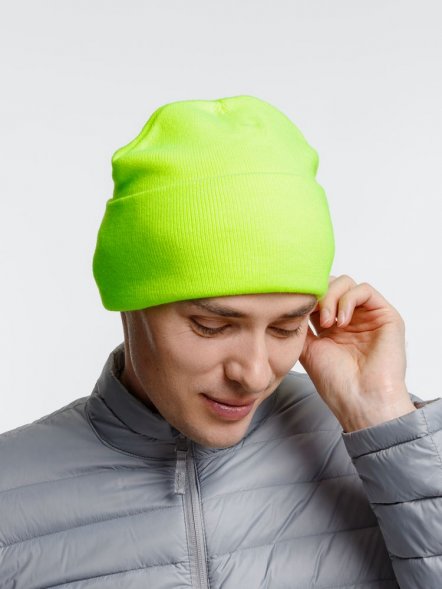 Шапка Urban Flow, салатовый неон 