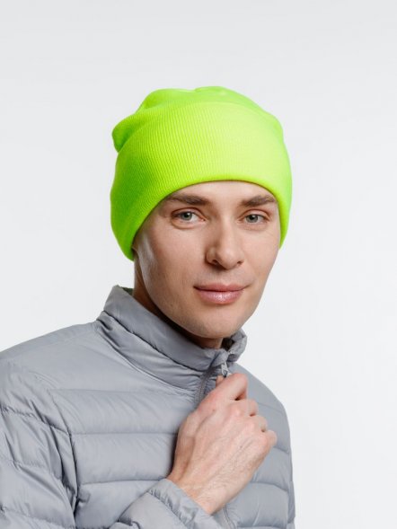Шапка Urban Flow, салатовый неон 