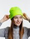 Шапка Urban Flow, салатовый неон 