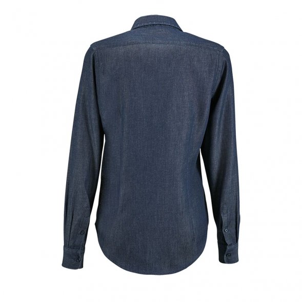 Рубашка женская Barry Women, синяя (деним) 