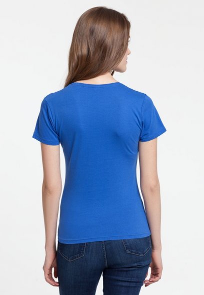 Футболка женская Beauty Sleep, ярко-синяя (royal) 