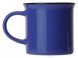 Кружка Countryside S с черным ободком, белая внутри, цветная снаружи, синий 