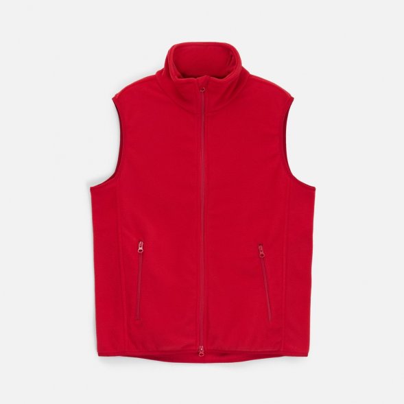 Жилет флисовый унисекс Ben Mac, красный 