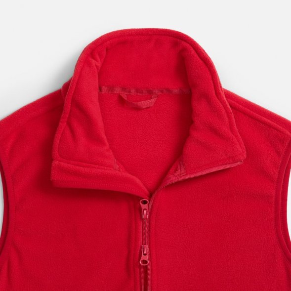 Жилет флисовый унисекс Ben Mac, красный 