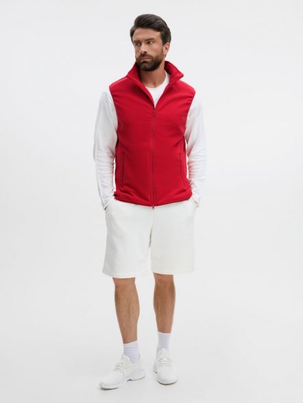 Жилет флисовый унисекс Ben Mac, красный 