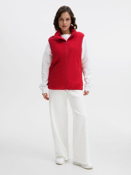 Жилет флисовый унисекс Ben Mac, красный 