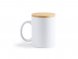 Керамическая кружка BERRY Eco line объемом 370 мл., белый 