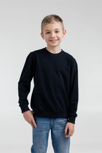 Свитшот детский Toima Kids, черный 