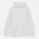 Худи унисекс оверсайз Daylero, белое 