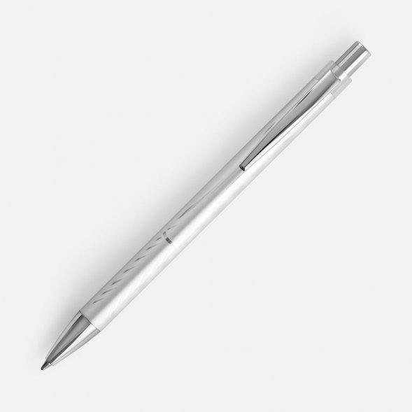 Ручка шариковая SparkLine, серебристая 