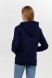 Толстовка на молнии Kulonga Sherpa, темно-синяя 