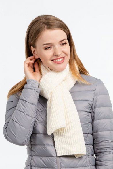 Шарф Nordkapp, молочно-белый 
