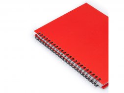 Блокнот VALLE, красный