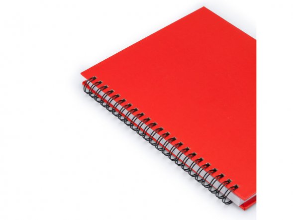 Блокнот VALLE, красный 