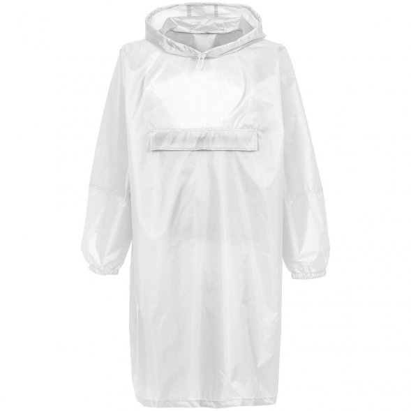 Дождевик-анорак Alatau, белый, единый размер 