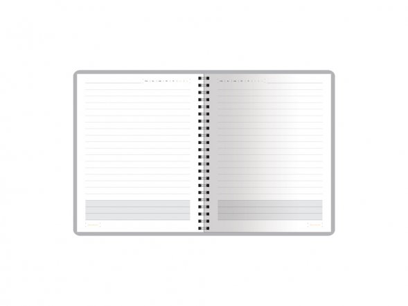 Ежедневник недатированный А5 Torino, красный 