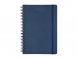 Ежедневник недатированный на гребне А5 Pragmatic, темно-синий 