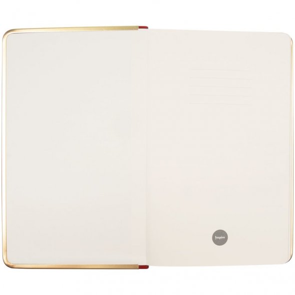 Ежедневник Relax, недатированный, красный 