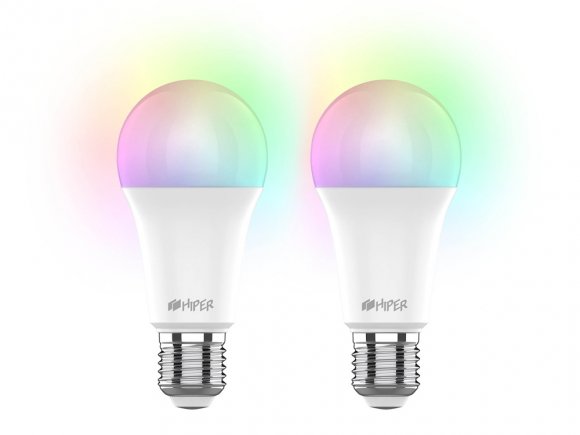 Набор из двух лампочек IoT CLED M1 RGB, E27, белый 