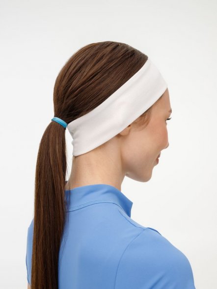 Охлаждающая повязка на голову Cool Head, белая