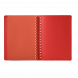 Ежедневник Vista недатированный, черный/красный 