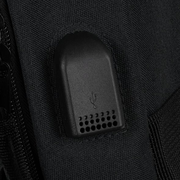 Рюкзак для ноутбука Conttori, черный меланж 