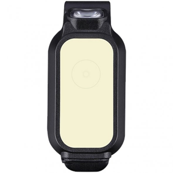 Фонарик на клипсе E-Lite, черный 