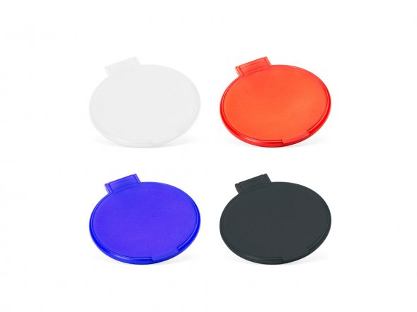 Складное зеркало GLAZE, красный 