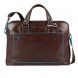 Сумка для ноутбука Piquadro Blue Square, красно-коричневая 
