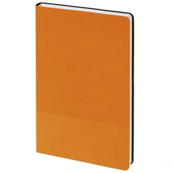 Ежедневник Knit, недатированный, оранжевый 