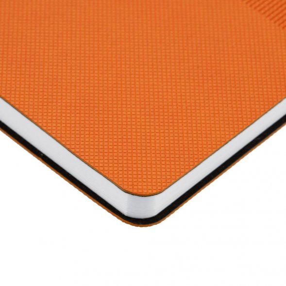 Ежедневник Knit, недатированный, оранжевый 