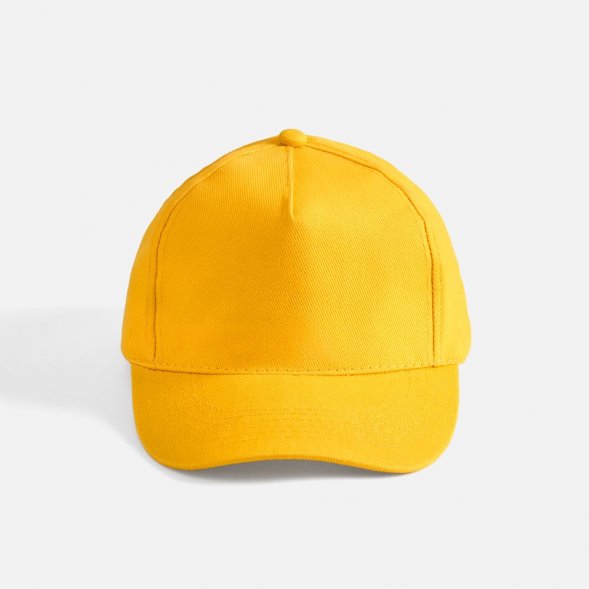 Бейсболка Long Beach, желтая 