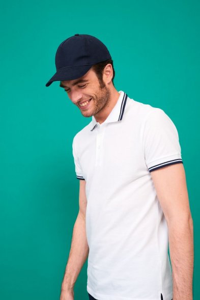 Бейсболка Long Beach, желтая 