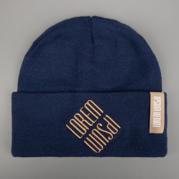Шапка Urban Flow, темно-синий 