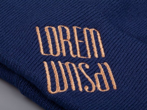 Шапка Urban Flow, темно-синий 