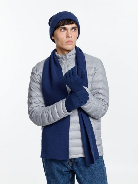 Шапка Urban Flow, темно-синий меланж 