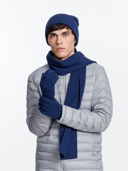 Шапка Urban Flow, темно-синий меланж 