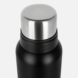 Термос Relaxika 1600 со стикерпаком, черный