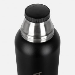 Термос Relaxika 1600 со стикерпаком, черный