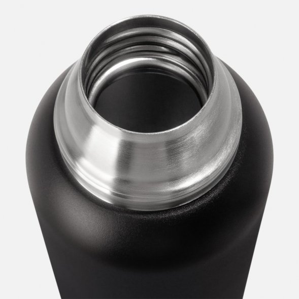 Термос Relaxika 1600 со стикерпаком, черный 